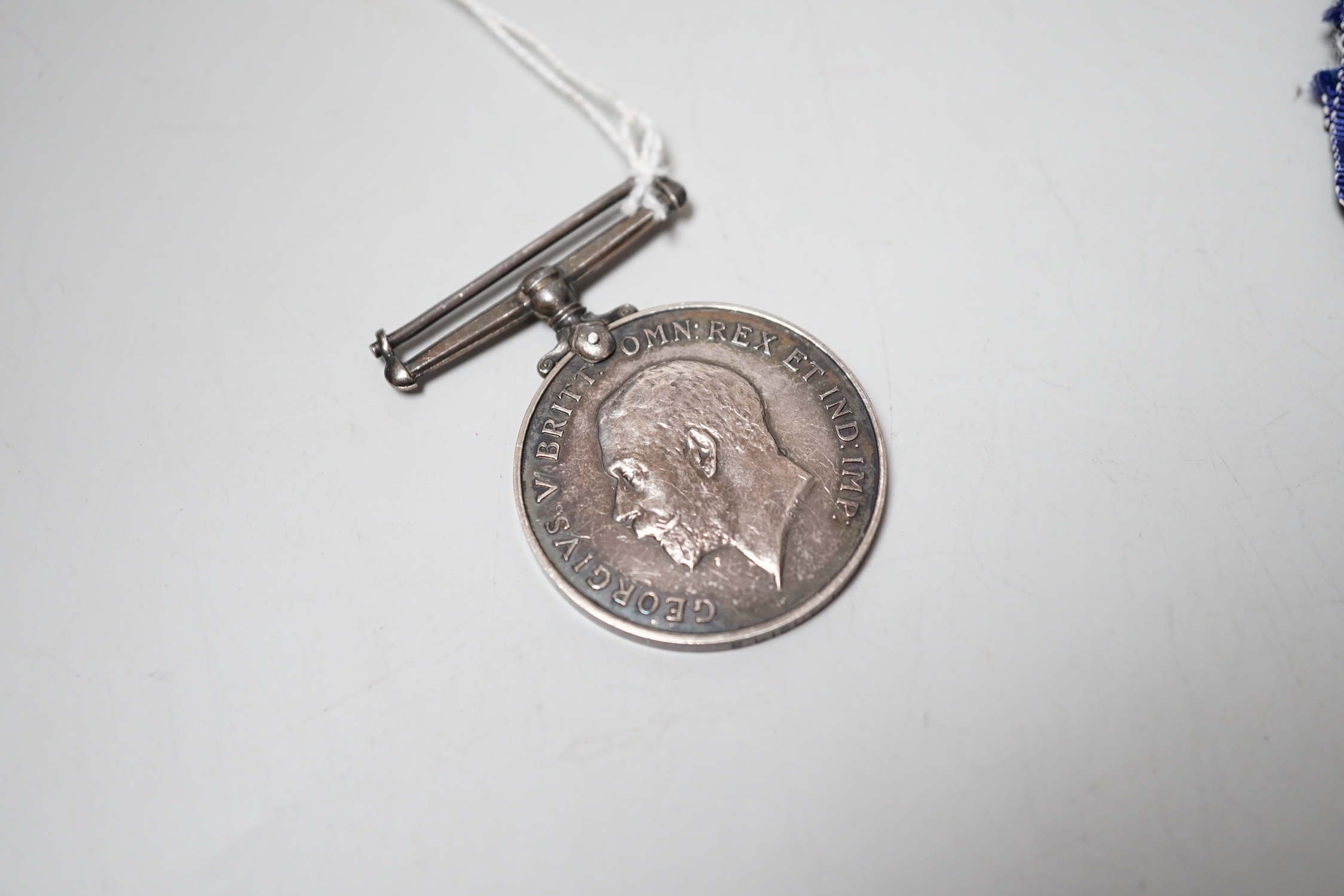 A World War I/World War II group of four Medals to M2–101459 PTE. J. Bourne. A.S.C., A war medal two second lieutenant J D Head and An Opening of the Cenotaph large silver medal, 75 mm